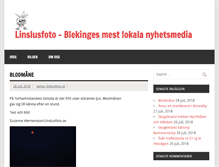 Tablet Screenshot of linslusfoto.se